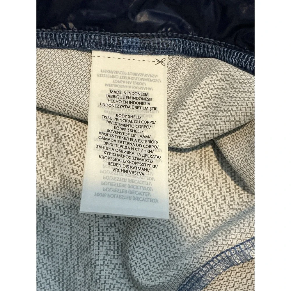 Ralph Lauren RLX Golf Jacket Mens‎ Sz M Blue Full Zip Water Repellent Vest $228